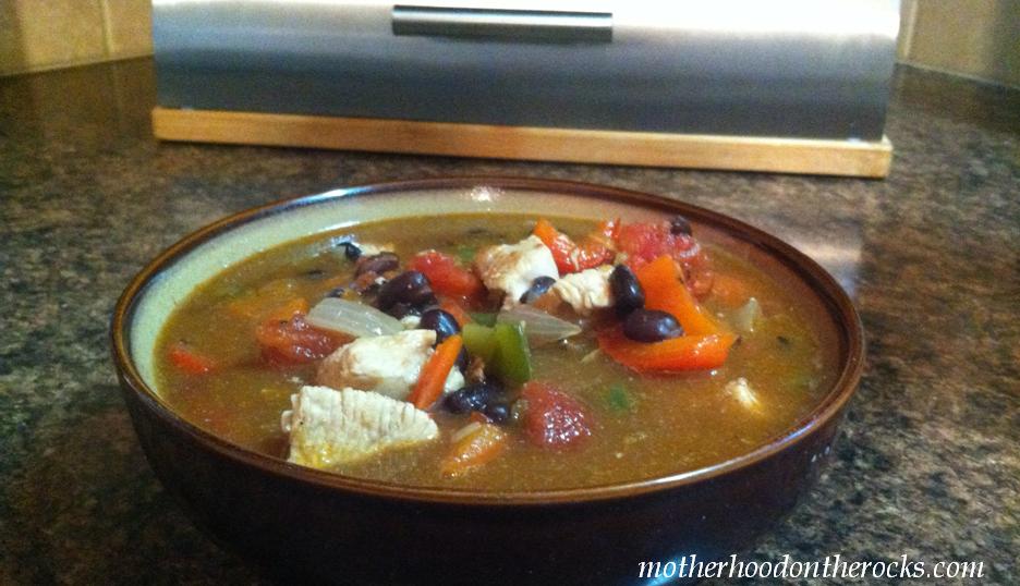 chicken fajita soup recipe