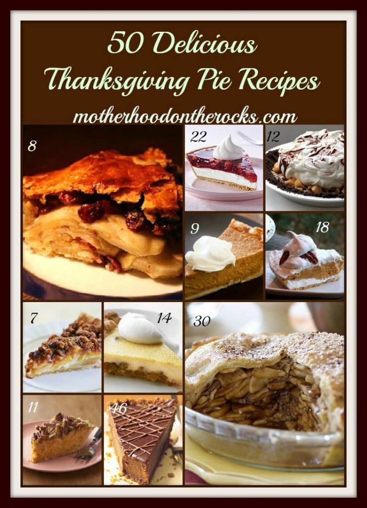 Thanksgiving Pie Recipes